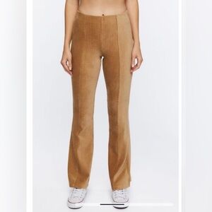 Forever 21 High Rise Corduroy Flare Pants